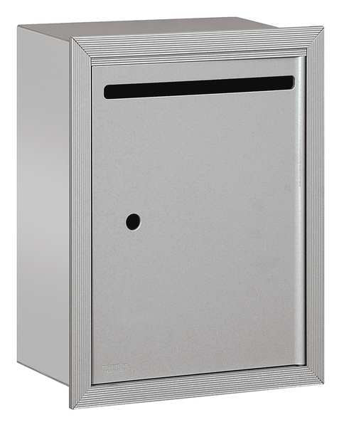 Letter Box, Aluminum, Powder Coated, 1 Doors, Recessed, Standard