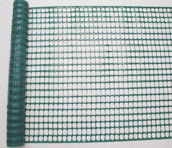 Snow Fence, 4ft. H, 50 ft. L, Green