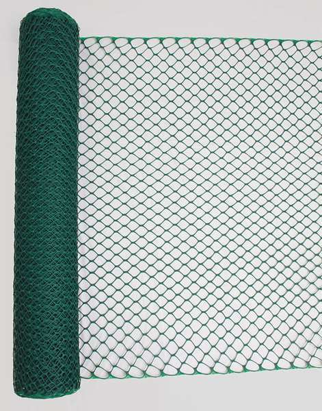 Safety Fence, 4 ft. H, 50 ft. L, Green
