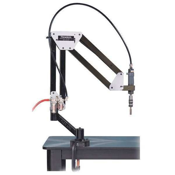 Air Tapping Arm, 51 In Reach, 400 RPM