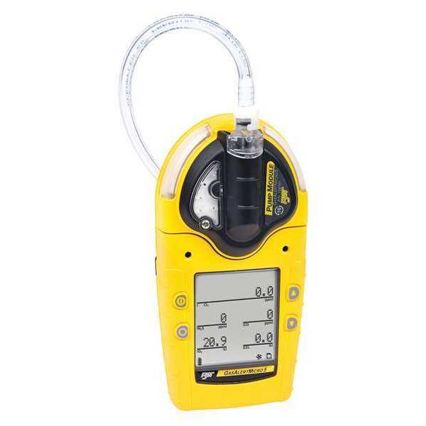 Multi-Gas Detector, 2 yr Battery Life, Yellow
