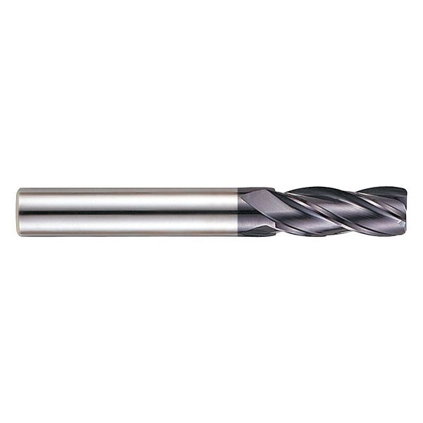 Solid Carb End Mill, 3/16Dx2-1/2Lin, R.010