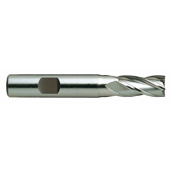 HSS End Mill, Single, 5/8in. Dia.