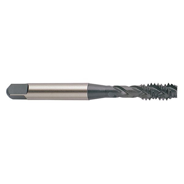 Spiral Flute Tap, M10-1.50, Modified Bottoming, Metric, 3 Flutes