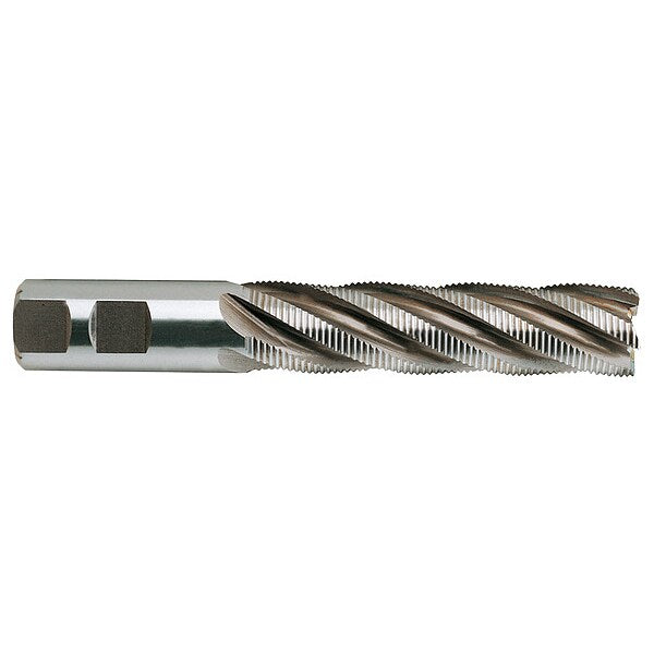 Cobalt End Mill, Single, 1inDia, Non-Center