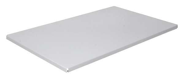 Shelf, 36 In. W x 24 In. D, Dove Gray