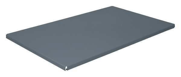 Shelf, 46 In. W x 24 In. D, Charcoal