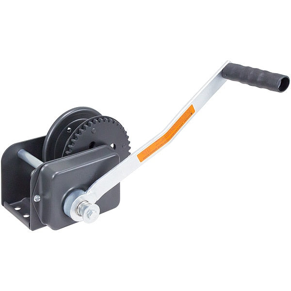 Heavy-Duty Brake Winch, Spur Gear, 1200 lb