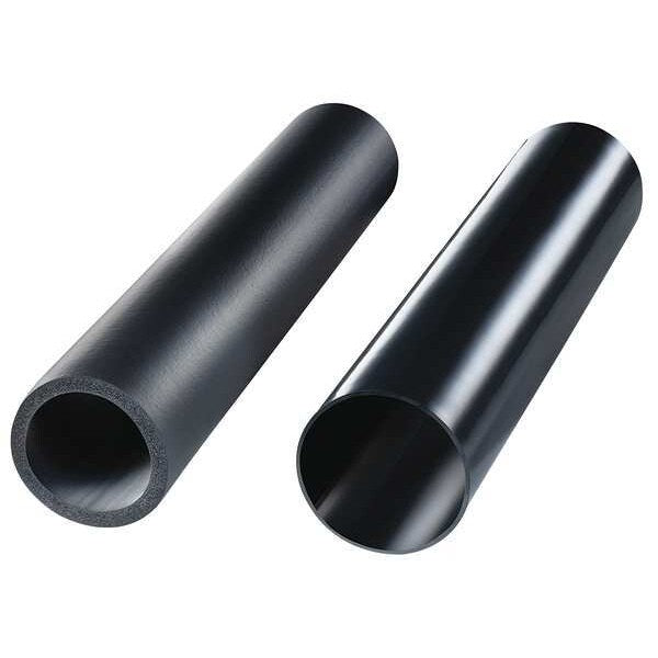 Conveyor Roller Cover, PVC, Blk, 60 in. L