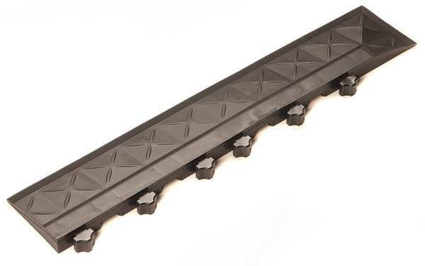 Ramp Edge with Corner PVC 22 in 4 in 1 in
