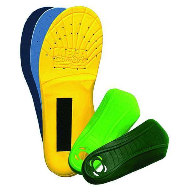 Insole, Women 5 to 7, Yllw/Grn/Blk, PR