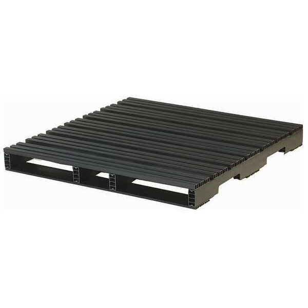 Recycled Rigid PVC Pallet, 48 in L, 48 in W, 5 in H