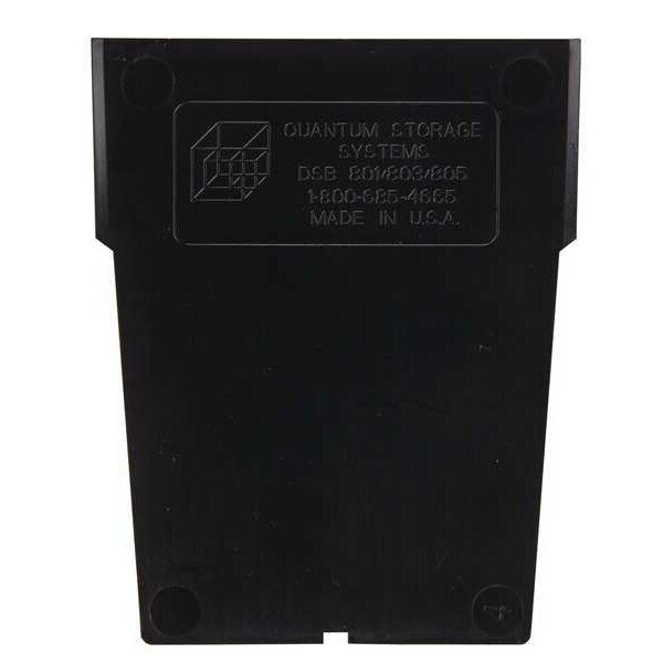 Plastic Divider, Black, 3 in L, 1/2 in W, 7 1/2 in H