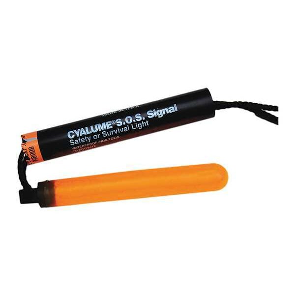 Lightstick, Orange, 1/2 hr., 6 in. L, PK50
