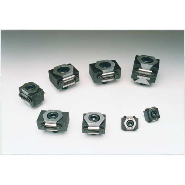 Vise Clamp wth Smooth Jaws, 5/16-18x3/4in