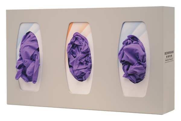 Glove Box Dispnsr, (3) Boxes, Quartz Beige