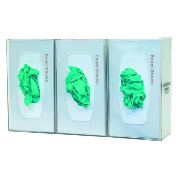 Glove Box Dispenser, PC Plastic, (3) Boxes
