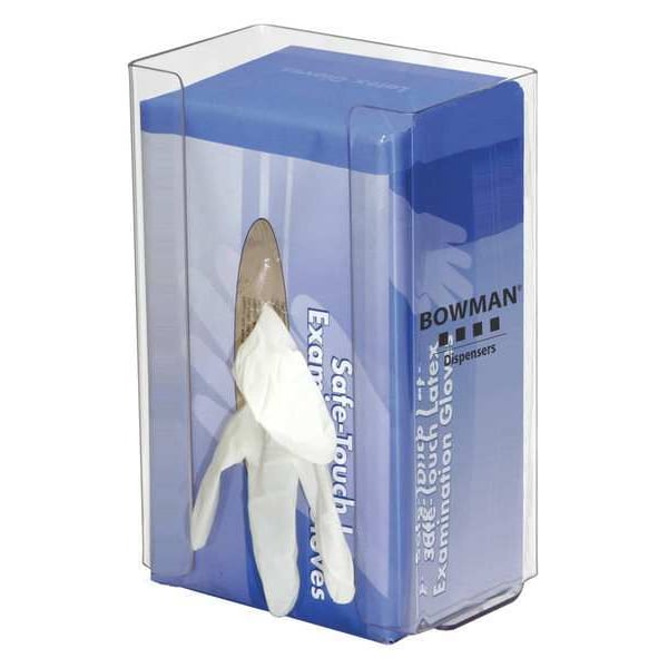 Glove Box Dispenser, PETG, 6-41/64 in. W