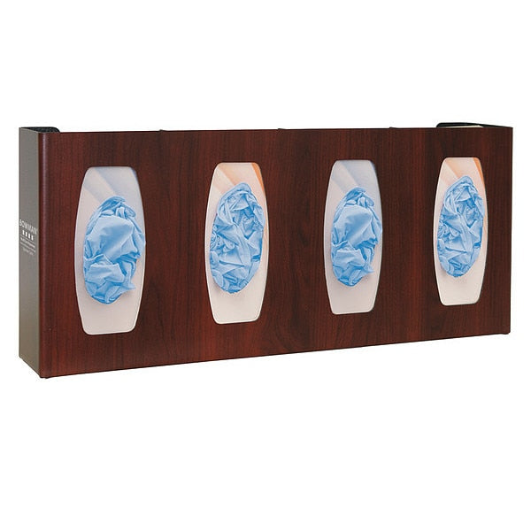 Glove Box Dispenser, (4) Boxes, Cherry