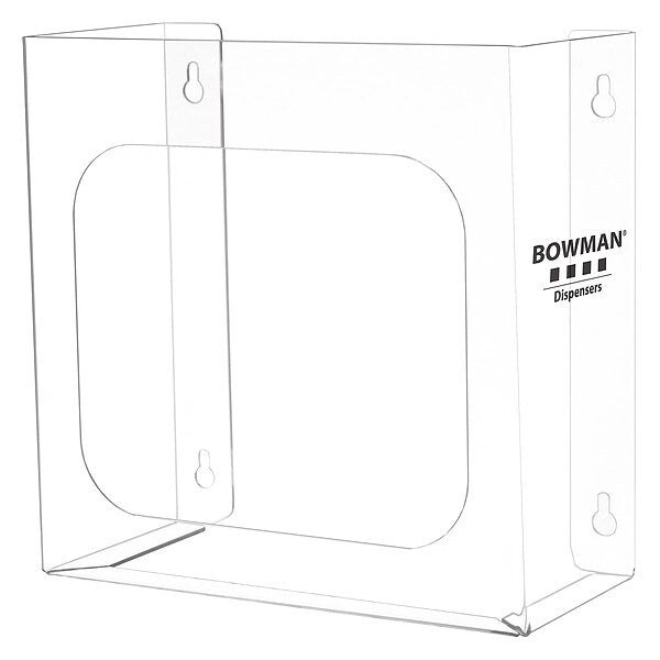 Bouffant/Shoe Cover Dispenser, PETG, Clear