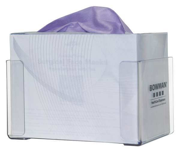 Face Mask Dispenser, 4-1/4inHx5-13/64inD