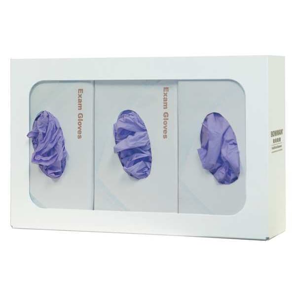 Glove Box Dispenser, PC Steel, 15-13/16inW