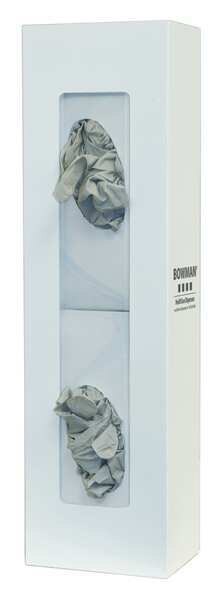 Glove Box Dispenser, PC Steel, 20-3/64in H