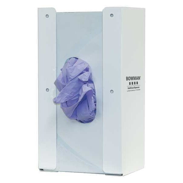 Glove Box Dispenser, PC Steel, 10 in. H