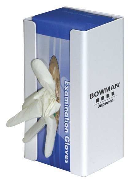 Glove Box Dispenser, White, (1) Box