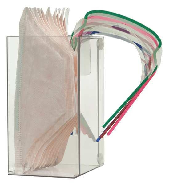 Caddy, Clear, 8-7/64 in. H