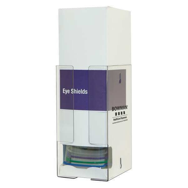 Eye Shield Dispenser, Clear, PETG Plastic