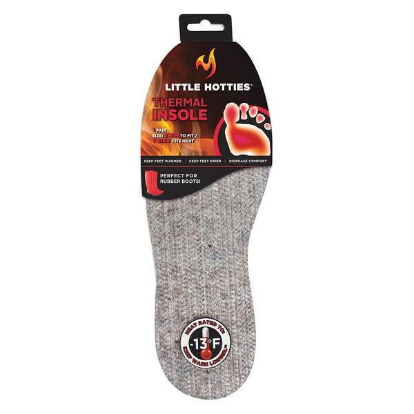 Thermal Insole, 13 in. L x 4-1/4 in. W, PR