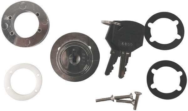 Disc Tumbler Sliding Door Lock, RoundBolt