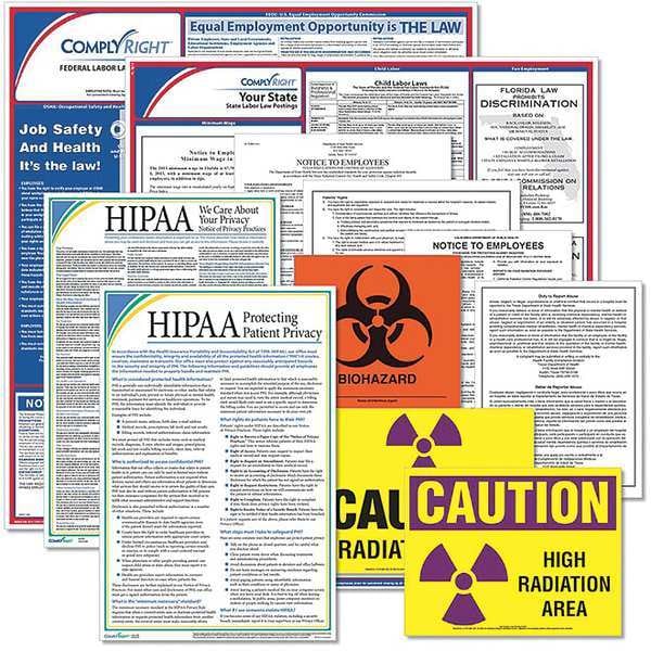 Labor Law Poster, Healthcare Labor Law, TX