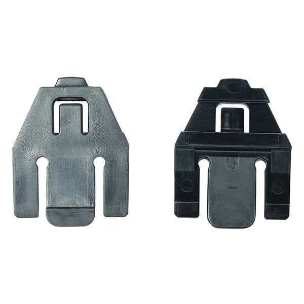 Slot Adaptors, Plastic, Black