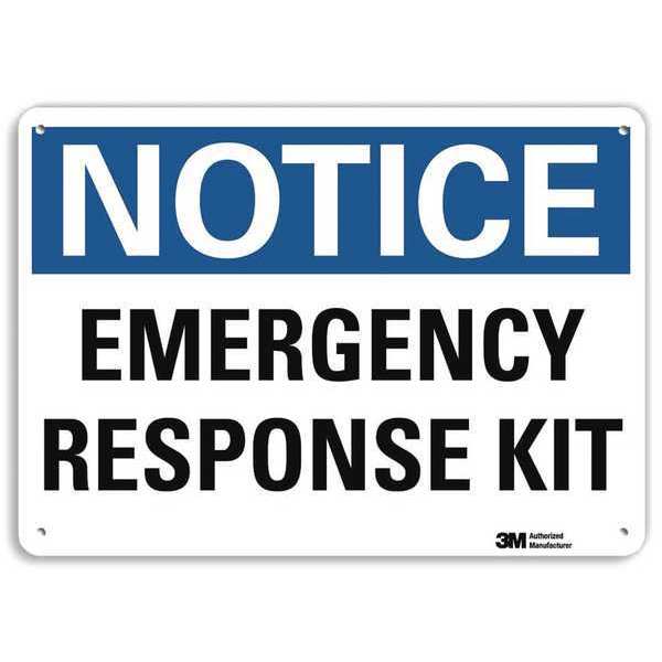 Plastic Notice Sign, 4 Holes, 10