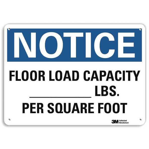 Plastic Notice Sign, 4 Holes, 10