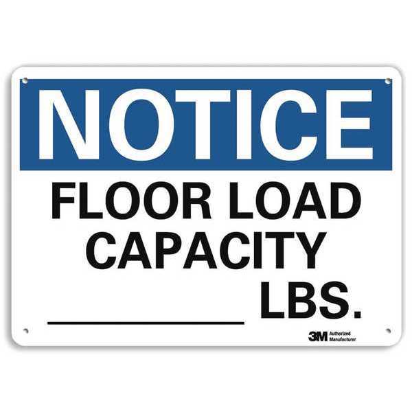 Plastic Notice Sign, 4 Holes, 10