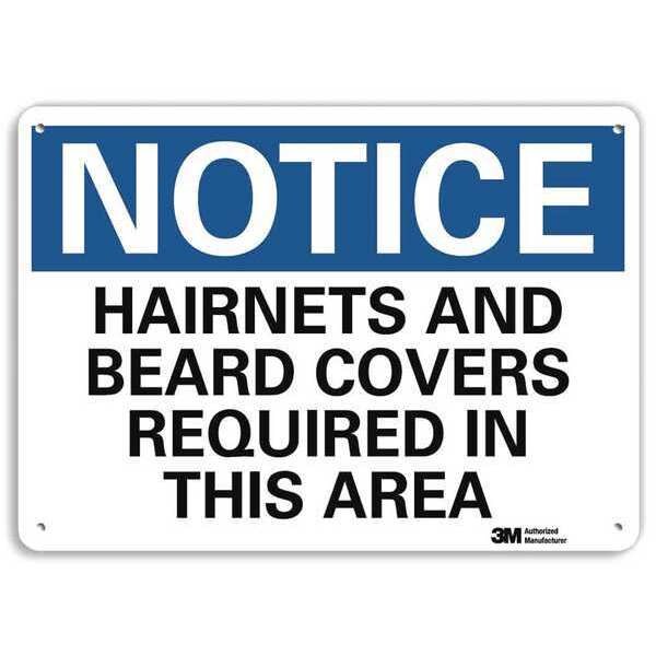 Plastic Notice Sign, 4 Holes, 10