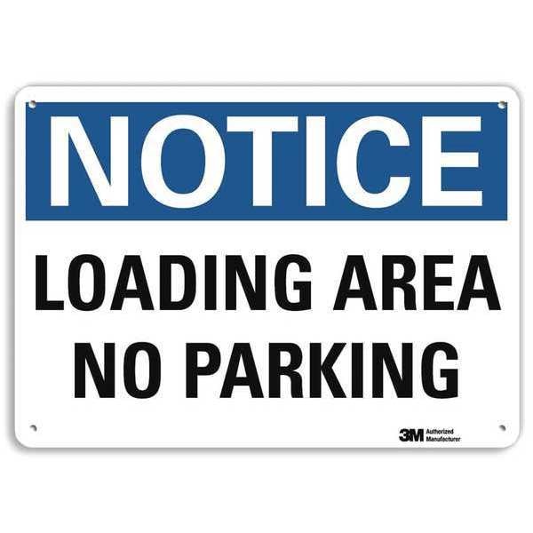 Loading Zone No Parking Sign, 14