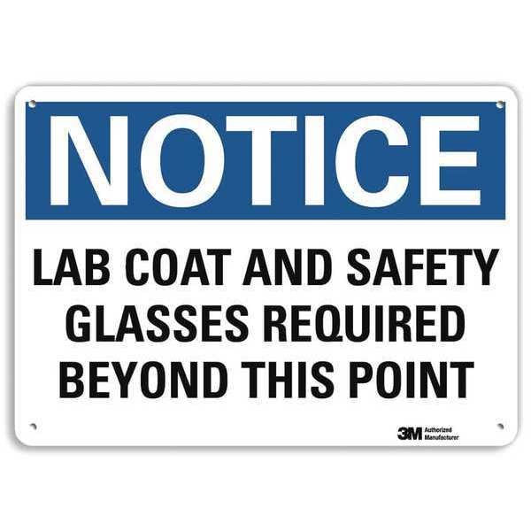Plastic Notice Sign, 4 Holes, 14