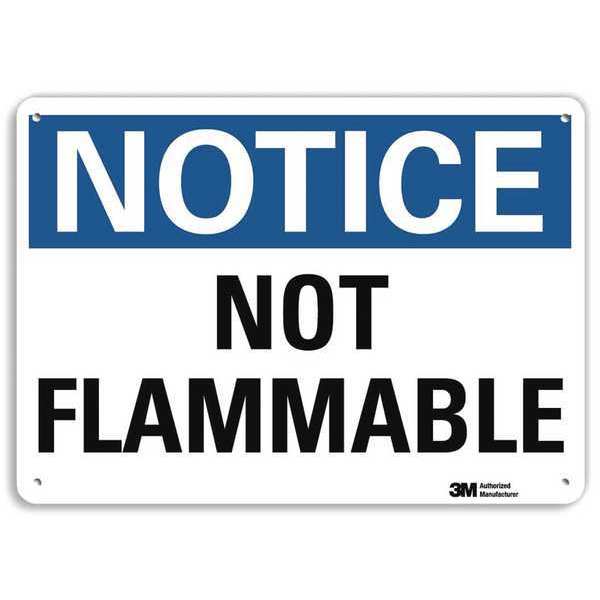 Notice Sign, 10 in H, 14 in W, Horizontal Rectangle, English, U5-1431-NA_14x10