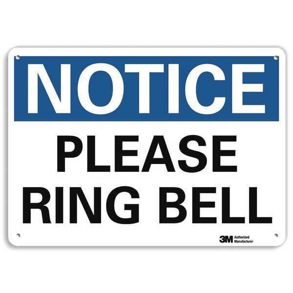 Plastic Notice Sign, 4 Holes, 10