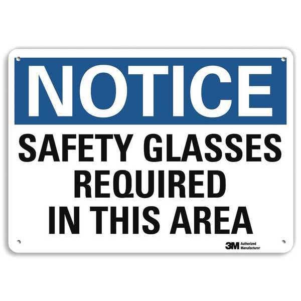 Plastic Notice Sign, 4 Holes, 14
