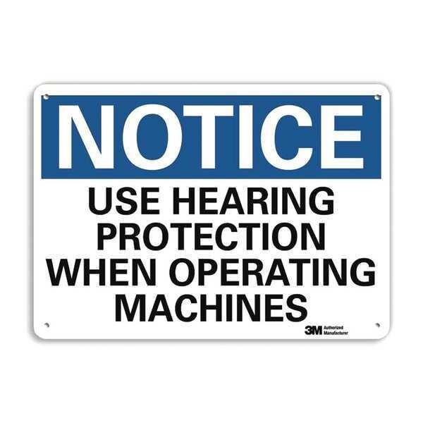 Plastic Notice Sign, 4 Holes, 10