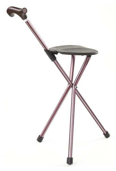 Walking Stick Seat, Single, 2 in. H, Single