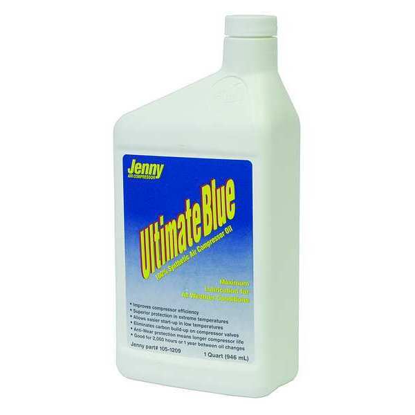 Compressor Oil, Synthetic Oil, 1 qt.