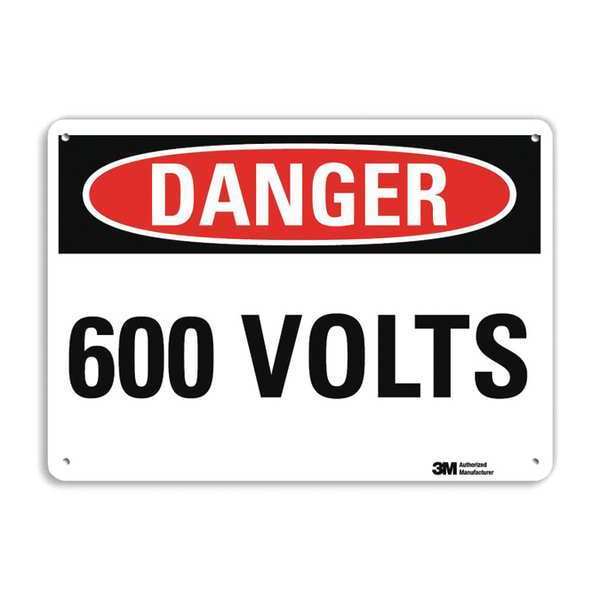 Danger Sign, 4 Hole Mount, 14inWx10inH, U3-1080-RA_14X10