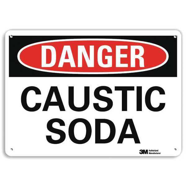 Danger Sign, 10 in H, 14 in W, Vertical Rectangle, English, U3-1158-RA_14X10