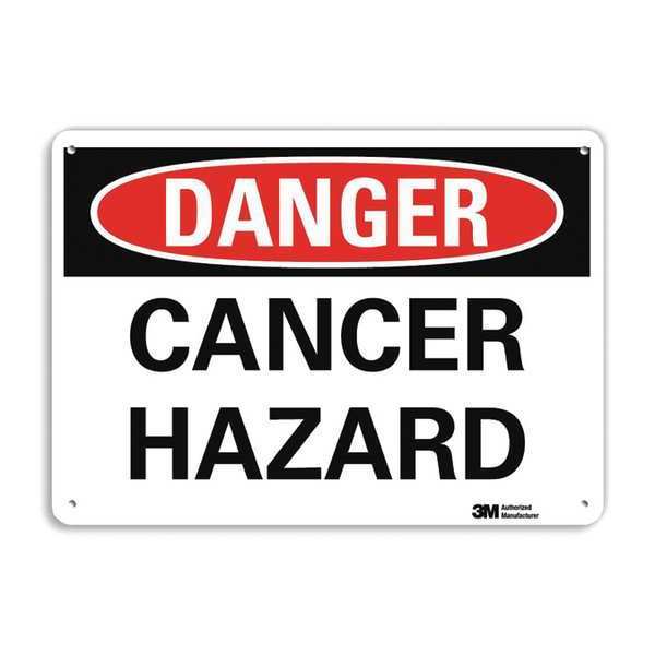 Danger Sign, 10 in H, 14 in W, Vertical Rectangle, English, U3-1145-NA_14x10